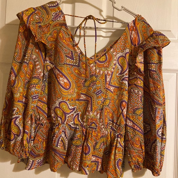 Broadway 38 Multicolor V Neck size M - Picture 3 of 4